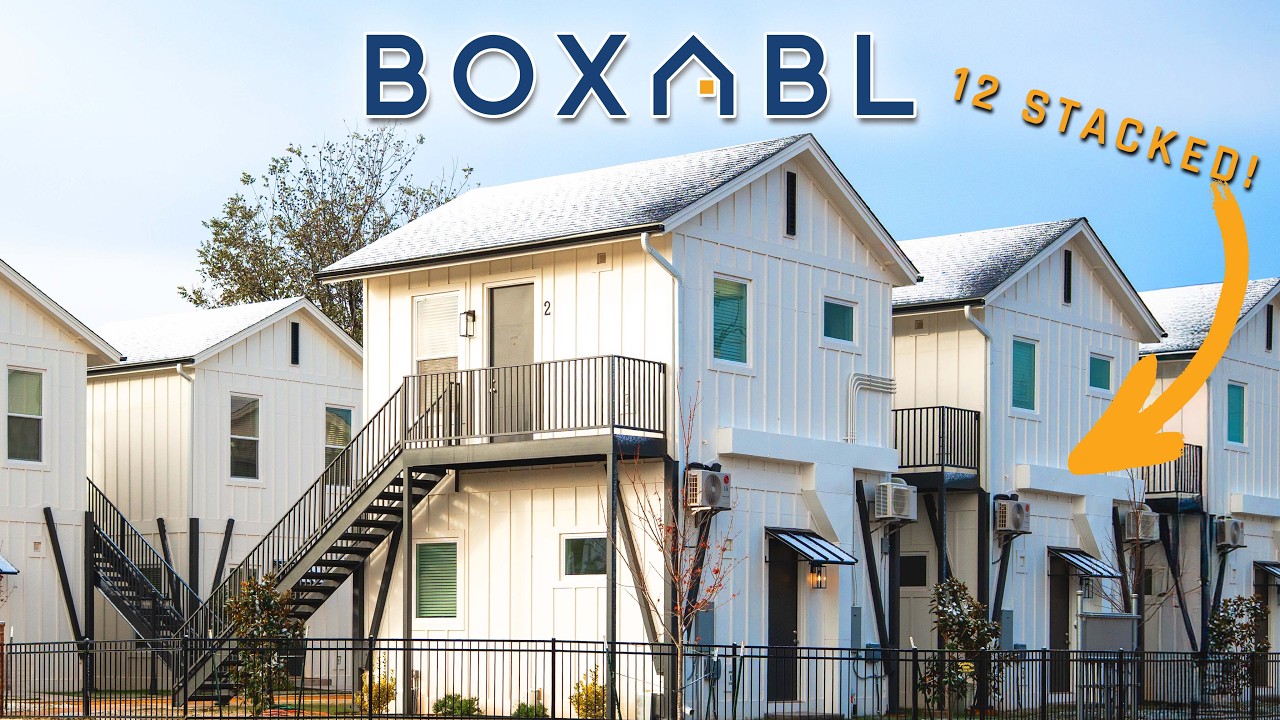 Почему в Оклахоме было установлено 12 контейнеров BOXABL Casitas друг на друга?
