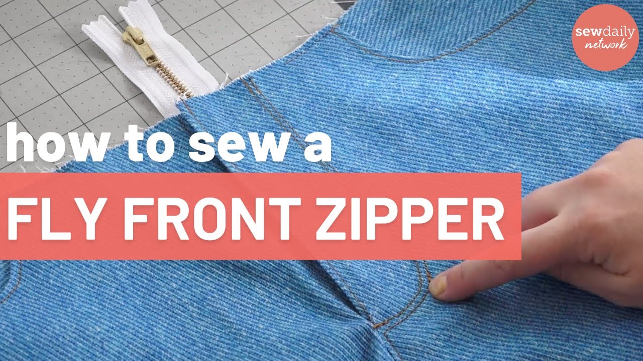 How to Sew a Fly Front Zipper