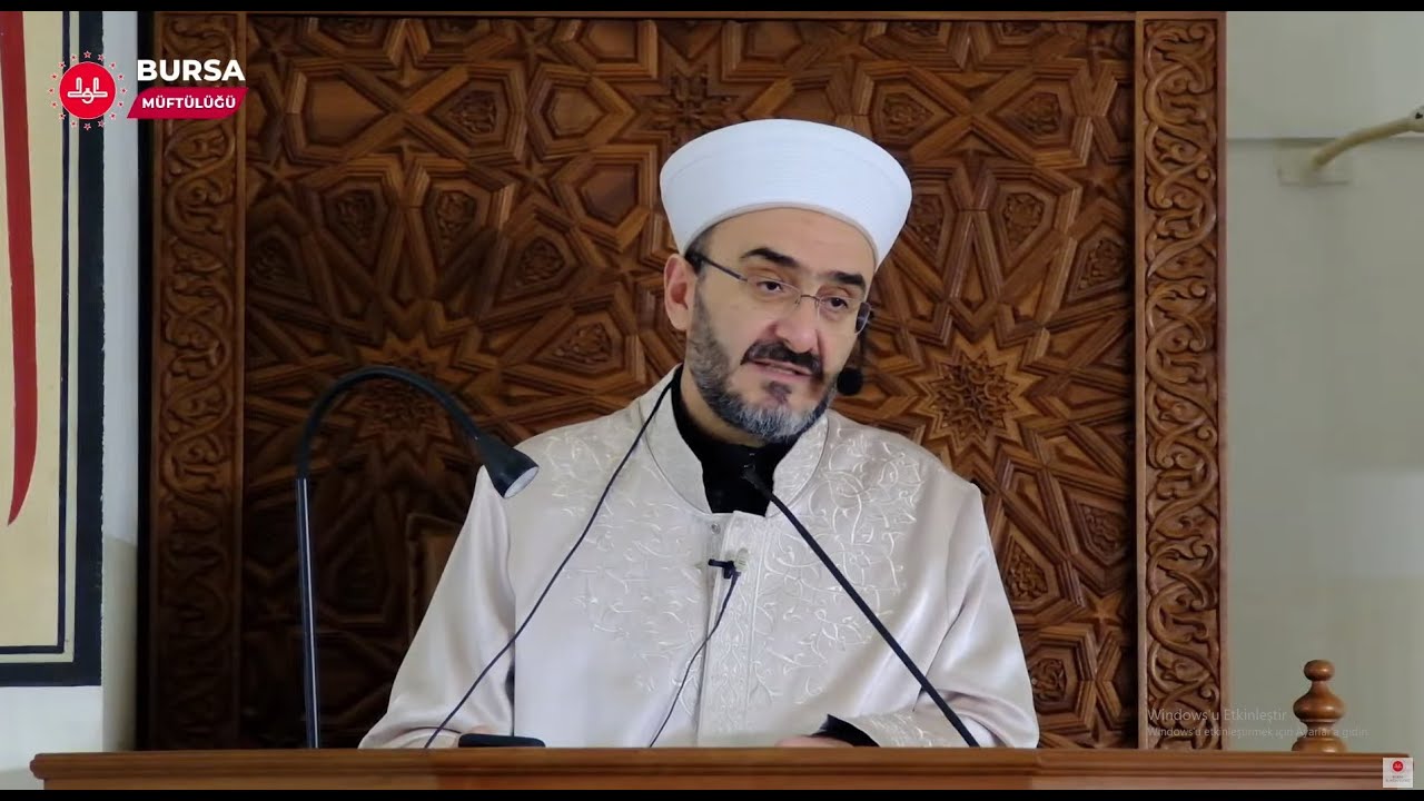 EMİR SULTAN CAMİİ SOHBETLERİ  ( 24.04.2025)