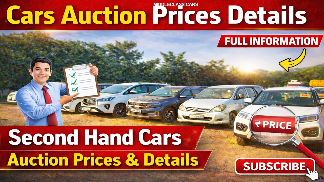 Premium SUV Cars Available at Auction | Walkaround & Prices వేలంలో లభించే ప్రీమియం ఎస్‌యూవీ కార్లు