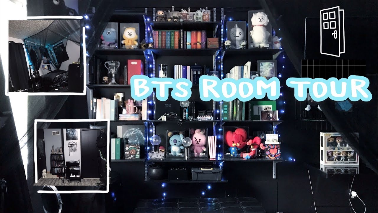 BTS Room Tour 2019! (방탄소년단 / Harry Potter / Kpop )