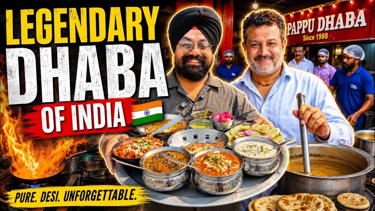 India's Legendary असली Highway Dhaba | Street Food India