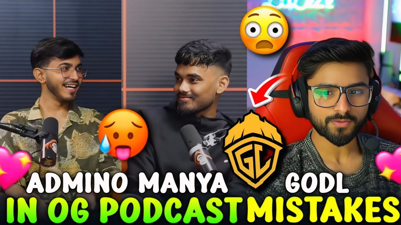 GODL ADMINO & GODL MANYA 💛 GODL COACH IN OG PODCAST 🤫 LOLZZZ ON GODL LINE UP MISTAKE'S 🥺 | GODL 