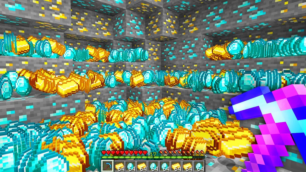 Minecraft, But Caves Are Super...