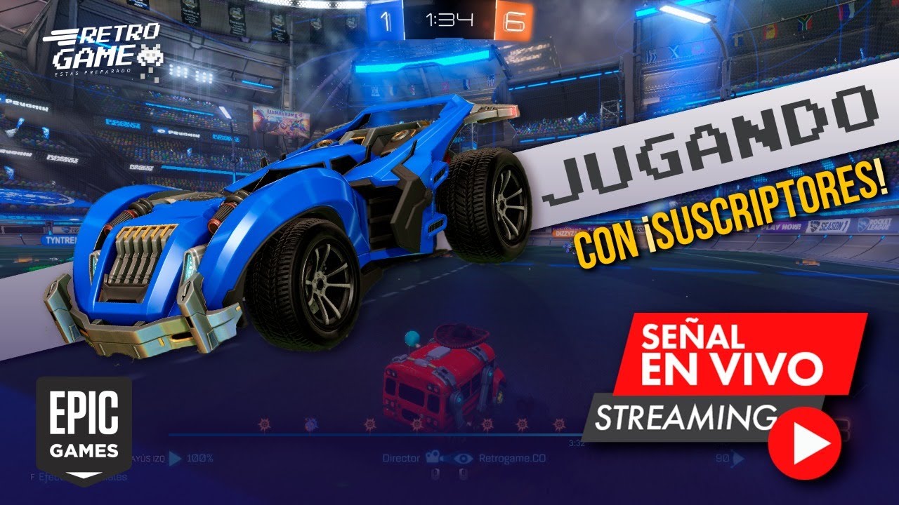 Rocket League ahora es gratis | Jugando con suscriptores (🔴 En VIVO)