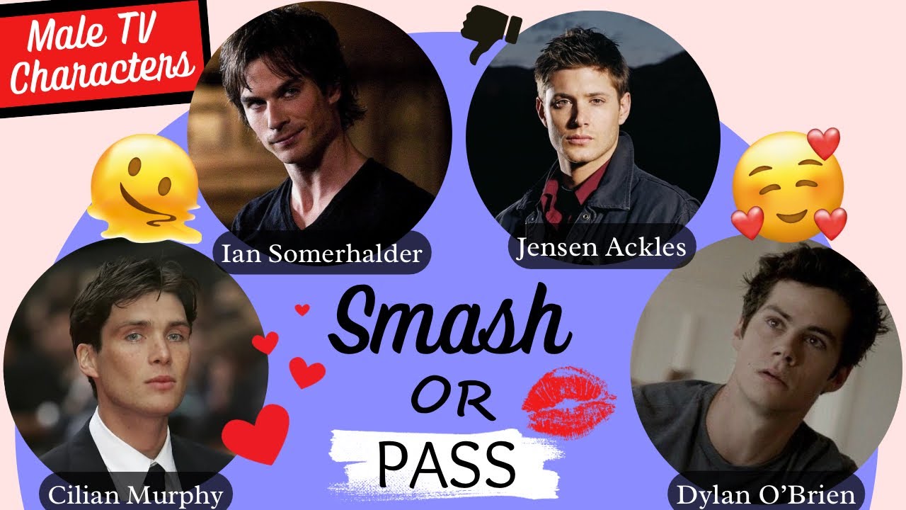 Smash or Pass Tv Characters | Males Edition