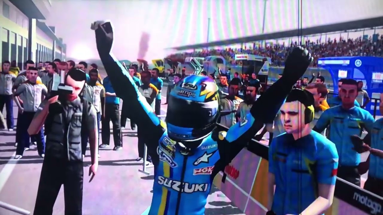 MOTOGP ‘07 XBOX 360 LOSAIL LAPS 2 JOHN HOPKINS SUZUKI MOTOGP SUZUKI GSV-R