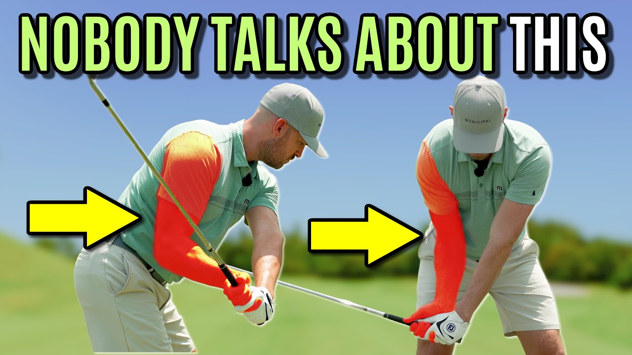How Your Right Arm + Right Elbow Should Work In The Golf Swing (In Detail)