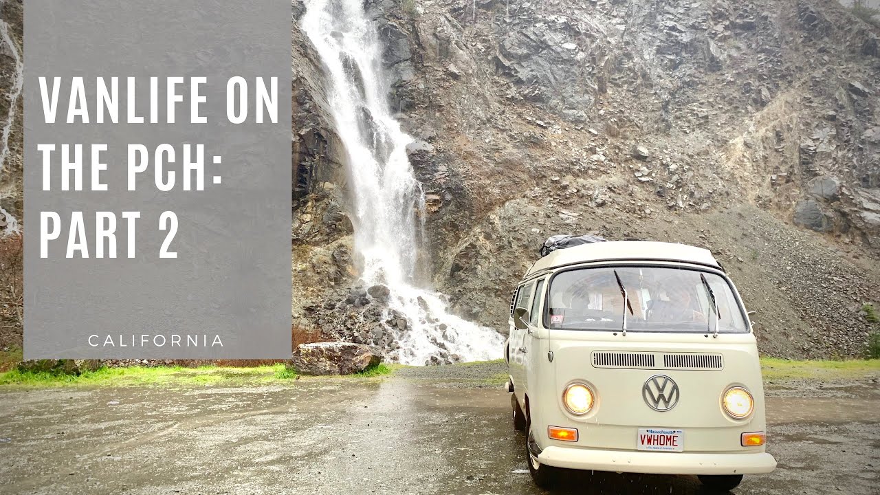 VAN LIFE ON THE PCH PART 2 | Rainy days and car sickness