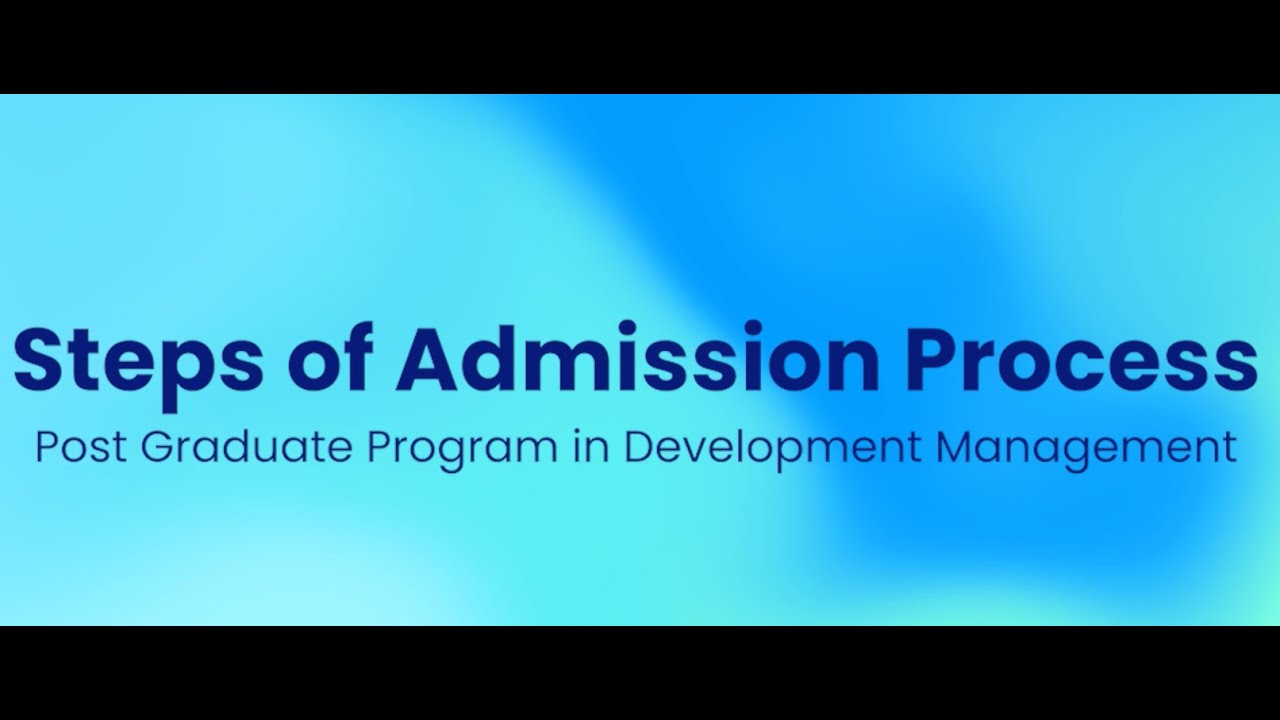 How to Apply for the Post Graduate Program in Development Management? | ISDM | Batch of 2023-24