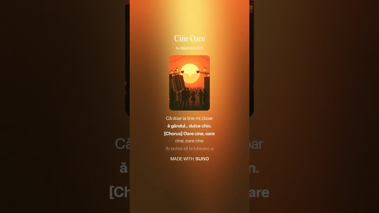 𝐆𝐚𝐛𝐫𝐢𝐞𝐥 𝐕𝐢𝐛𝐫𝐚𝐧𝐝𝐨 - Cine Oare - Balkan pop-folk -1