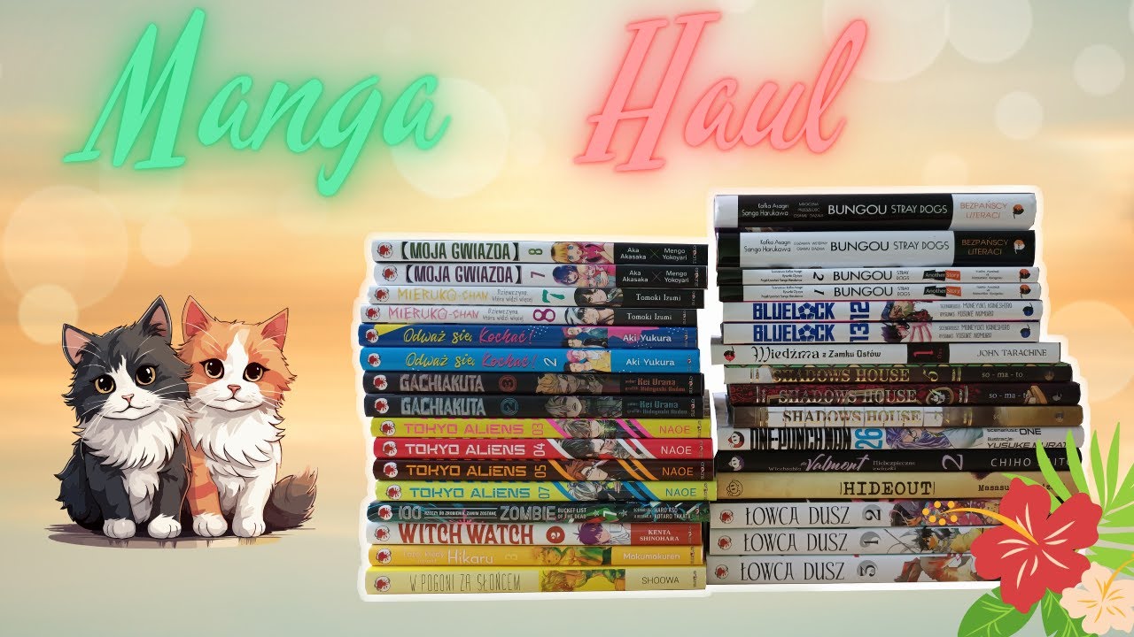12. 30+ Manga Haul ~ Nowe skarby z Mangoteki