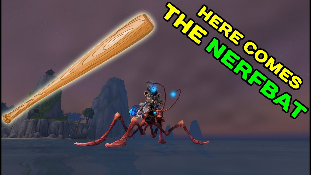 World of Warcraft LEGION: Waterstriders Nerfed !!