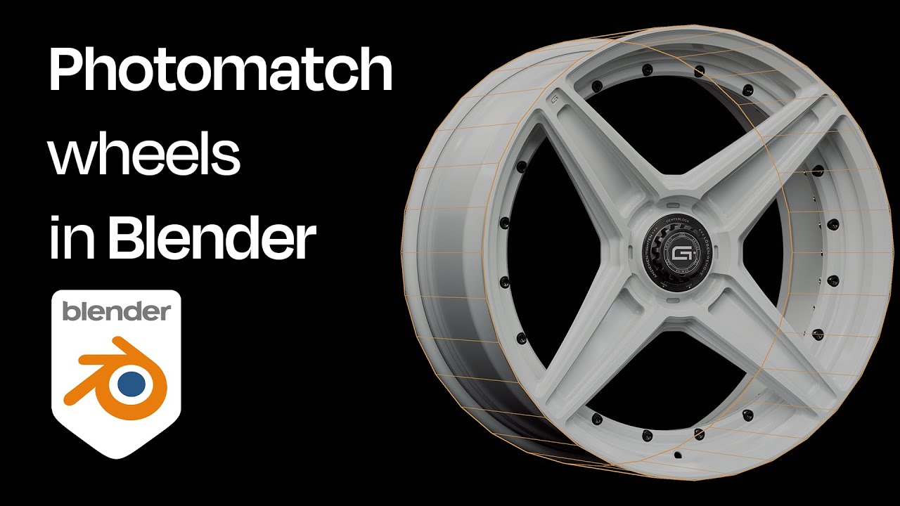 How to Photomatch a wheel | Blender Tutorial | READ DESCRIPTION