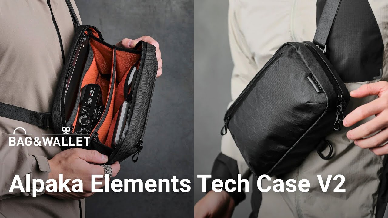 Обзор органайзера для гаджетов Alpaka Elements Tech Case V2