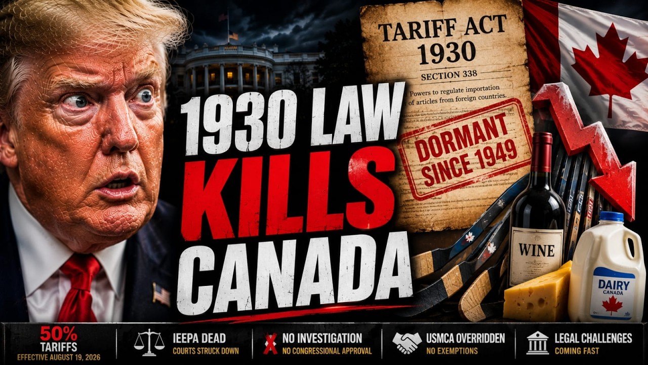Trump Used A 96-Year-Old Law On Canada &mdash; Lawyers Say It's Already Dead