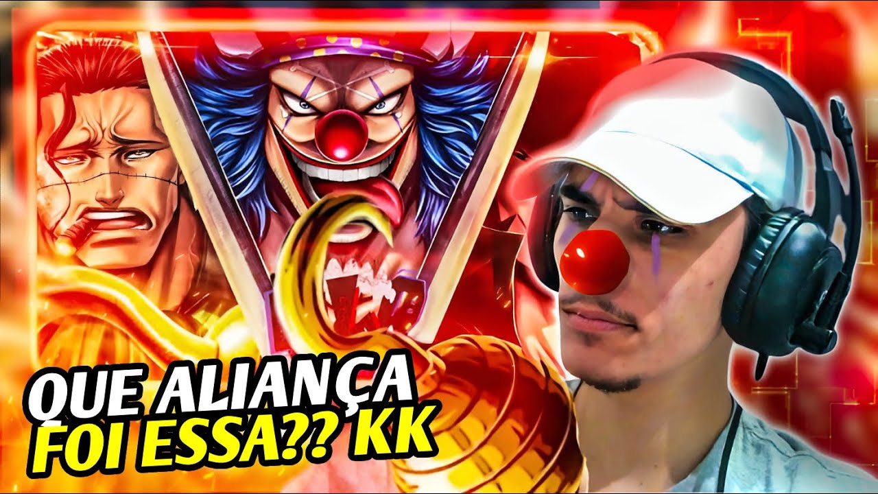 (O BUGGY VAI SER O REI KKKK) WLO - Caçada a Marinha [ One Piece / Cross Guild ] | REACT