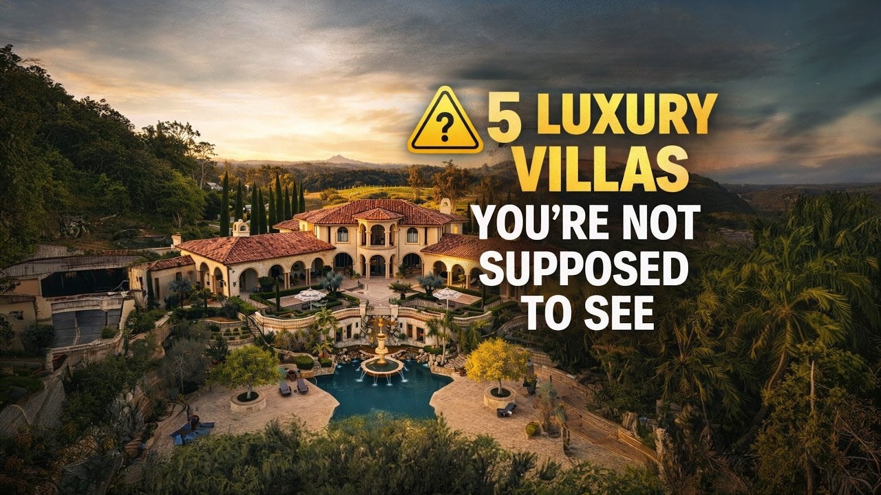 Inside 5 Ultra Luxury Billionaire Villas You’ve Never Seen Before | Elite Private Mansions