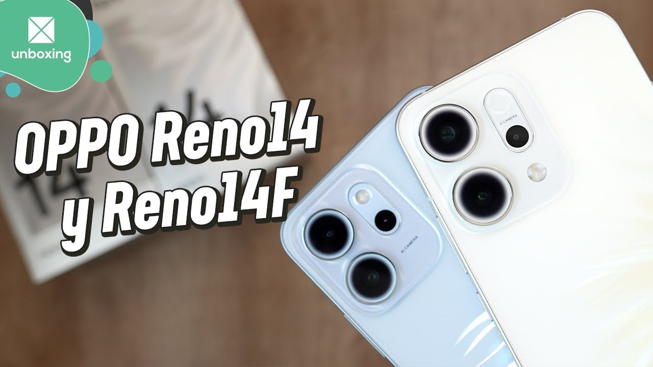 OPPO Reno14 y Reno14F | Unboxing en español