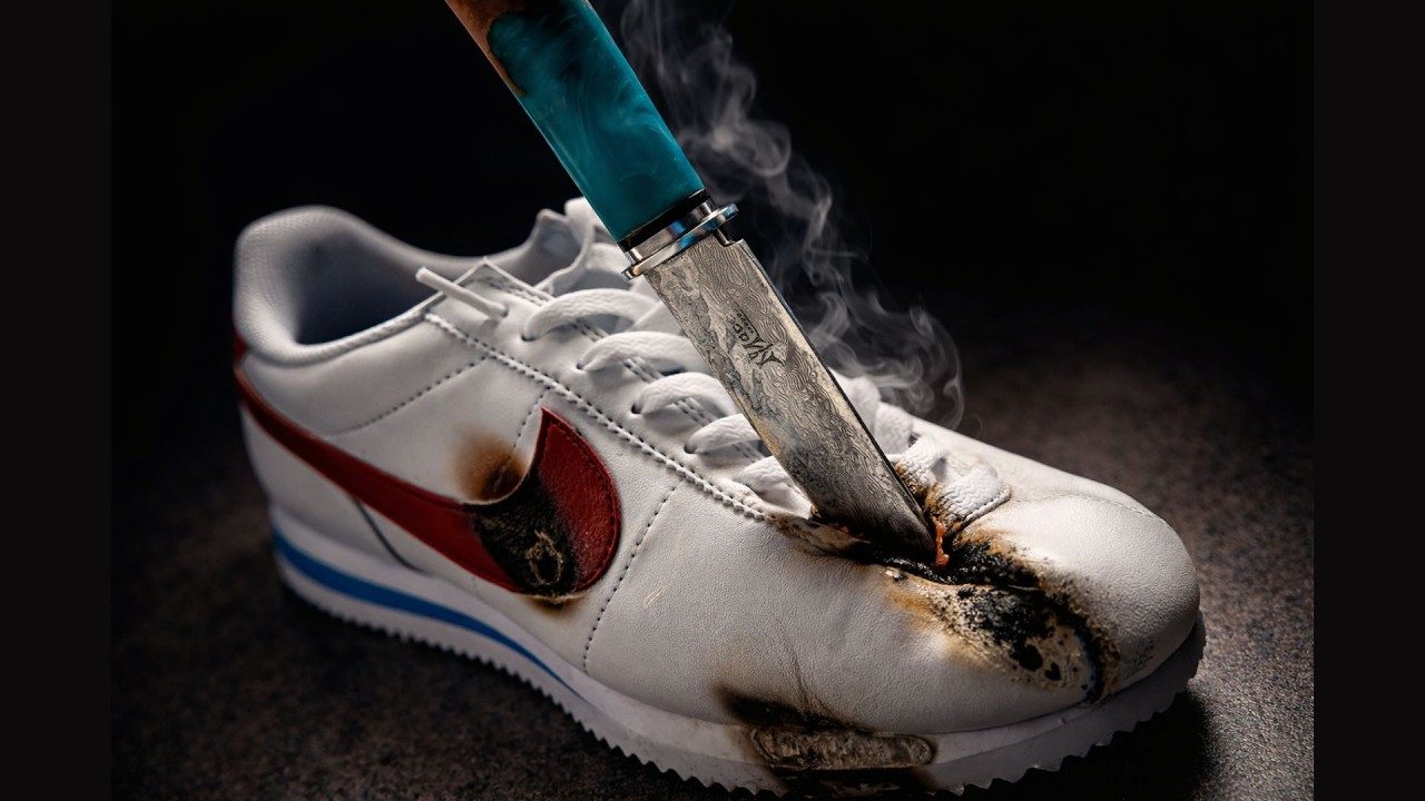 I Destroy Nike Cortez - A True Legend Cut Open