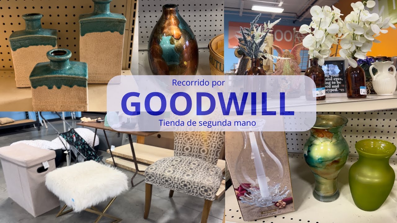Recorrido por Goodwill tienda de segunda mano en USA