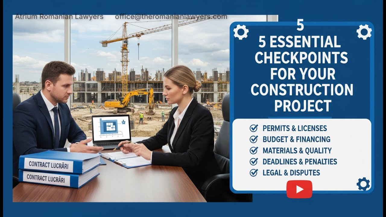 5 Essential Checkpoints for Your Romanian Construction Project