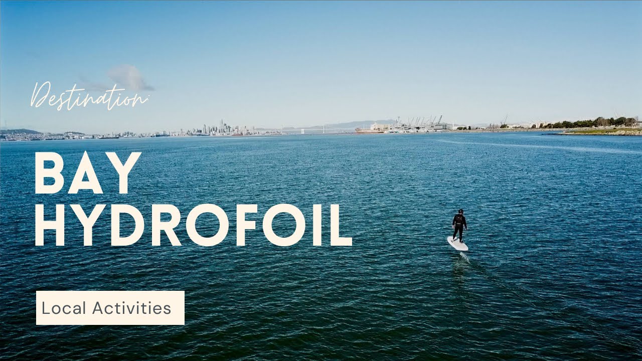 Hydrofoiling on the Bay - Alameda