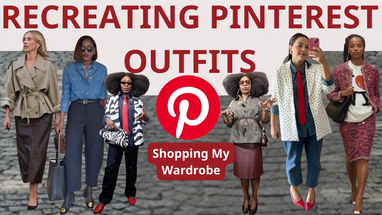 Я воссоздала 7 вирусных весенних образов с Pinterest, не покупая ничего нового!