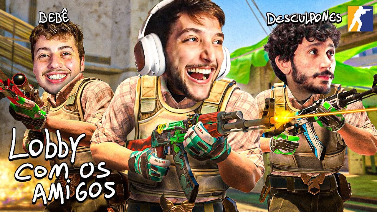 CALANGO JOGANDO COUNTER STRIKE 2 COM OS AMIGOS #1