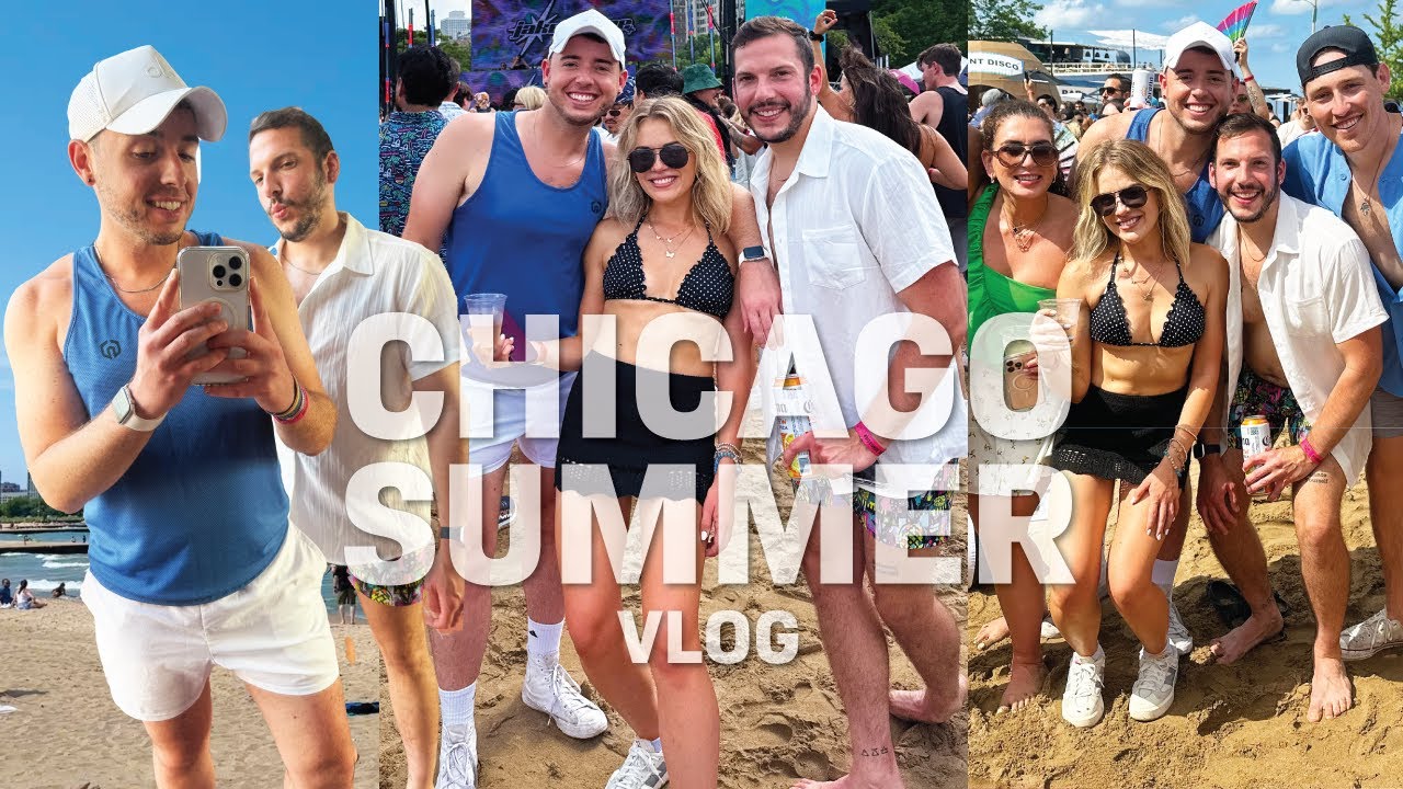 *EPIC* SUMMER IN CHICAGO VLOG ☀️ and productive ✨ | Chris and Tyler