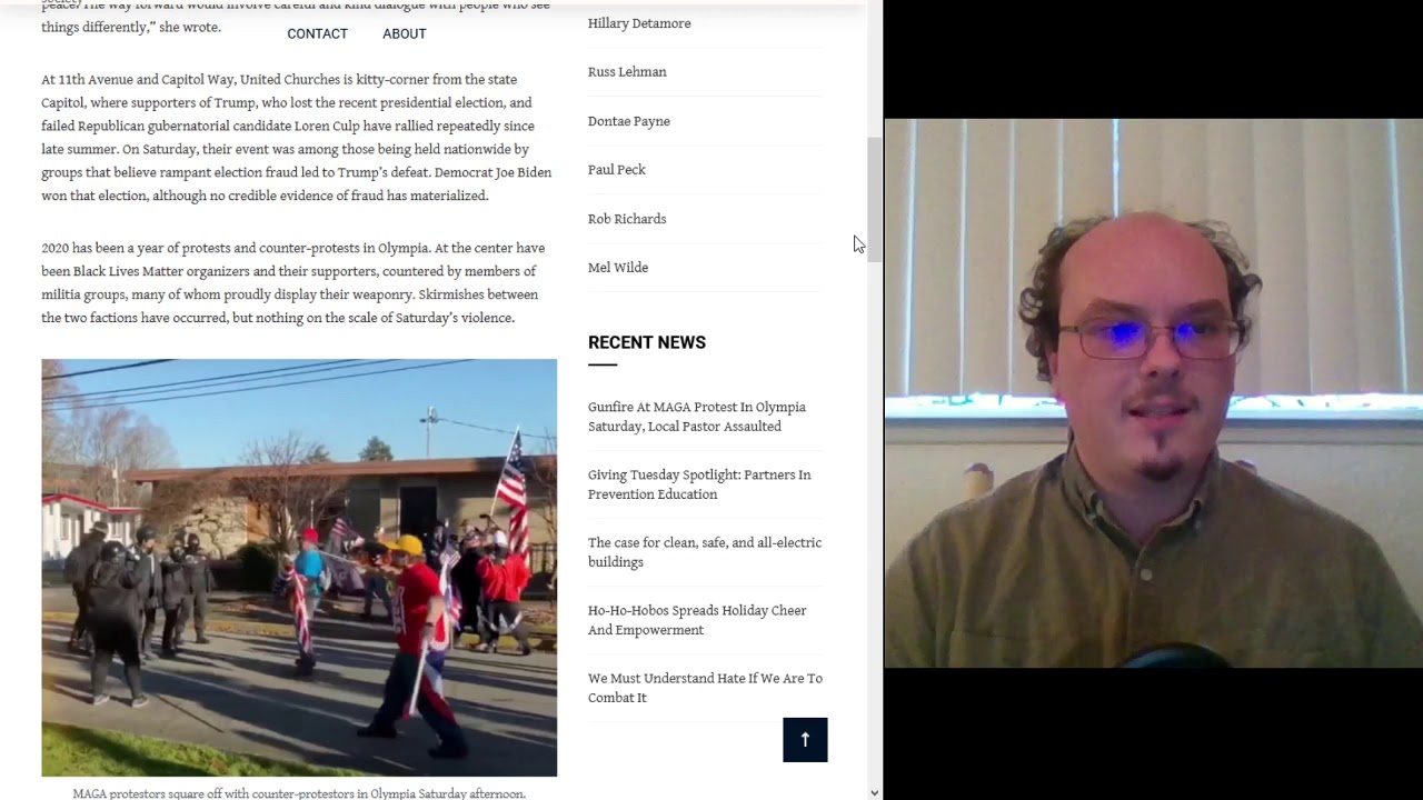 PoliticOly Ep 36: Protester Shot by MAGA in Olympia! Third Party Politics in the USA + More!