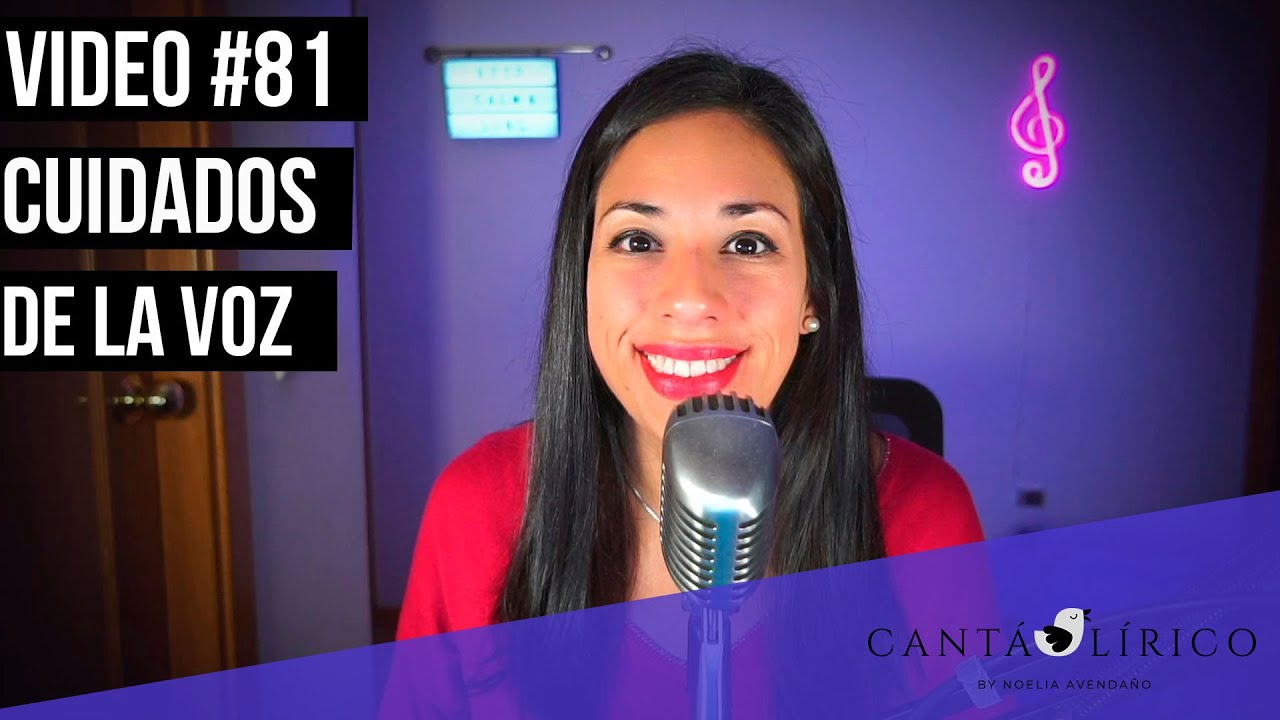 Cuidados de la Voz para Cantantes