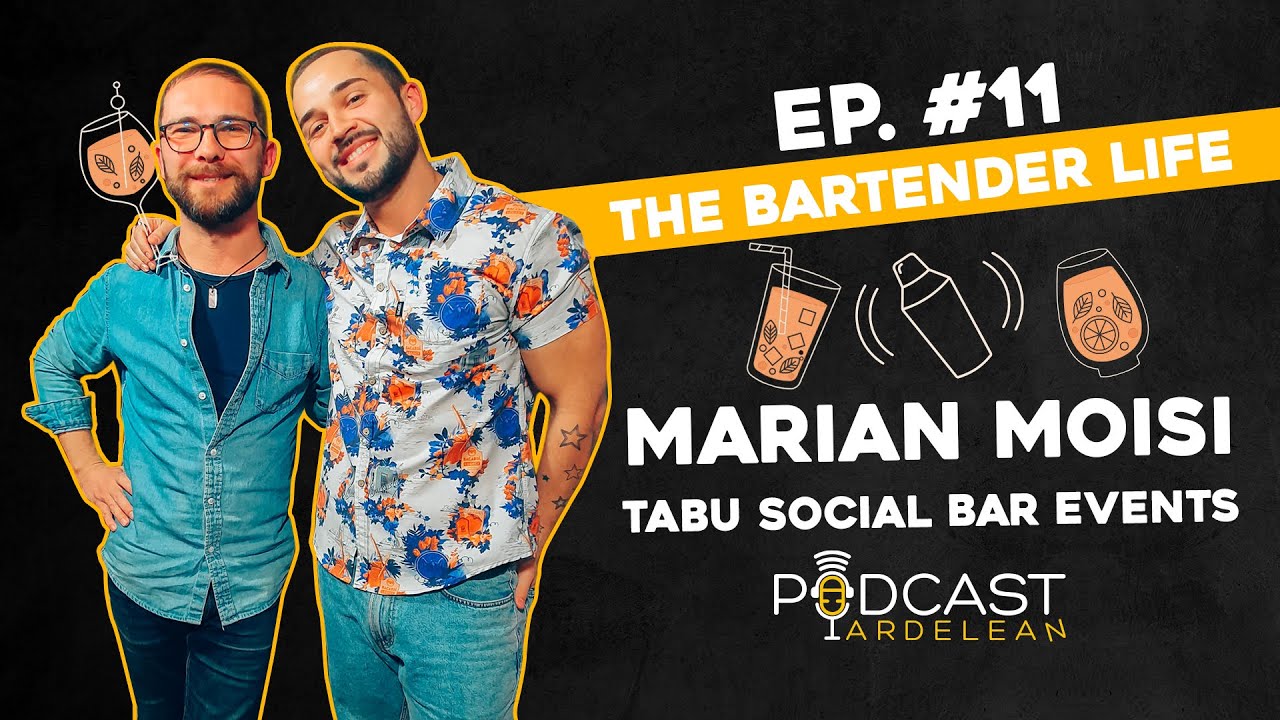 Despre bauturi fine & viata de barman, cu Marian Moisi #11 Podcast Ardelean