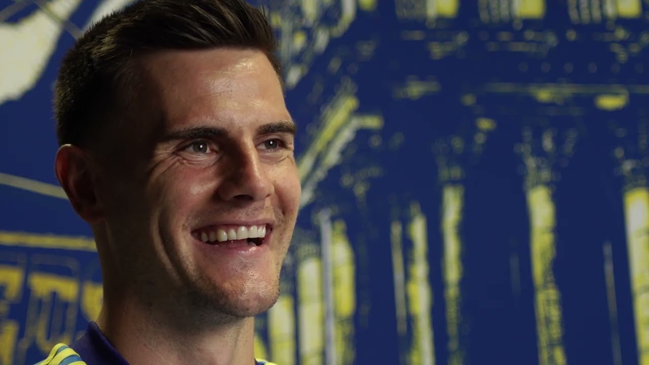 Micheal Zetterer's first interview at Leeds United