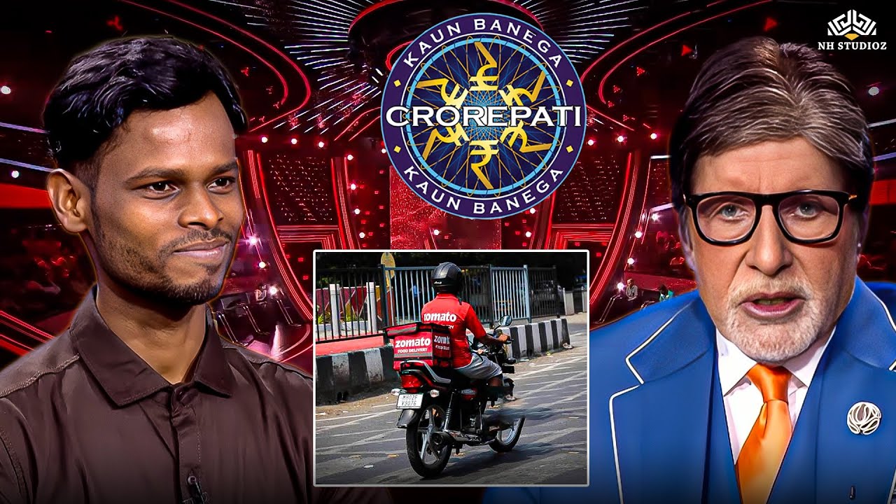 KBC में पहुंचा Food Delivery Boy जो खुद भूखा रहता है पर दूसरों को समय पर खाना पहुंचाता है l New Ep