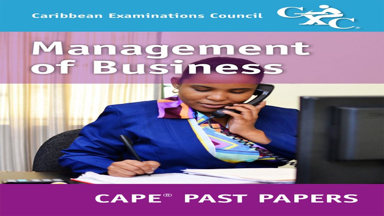 CAPE MOB UNIT 1 Past Paper May June 2014 Paper 1