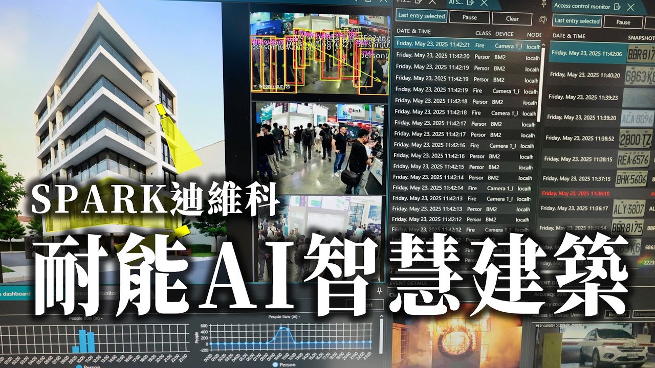 SPARK迪維科落地耐能AI解決方案，Computex發表全方位智慧建築整合應用