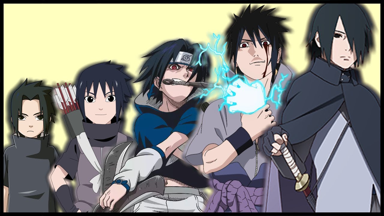 Evolution Sasuke Uchiha | Ninja World |