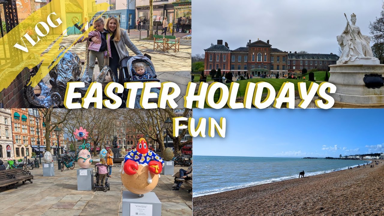 EASTER HOLIDAYS WEEKEND VLOG 🌼🐰🥚 | Family Easter weekend  | Claire WIlliams