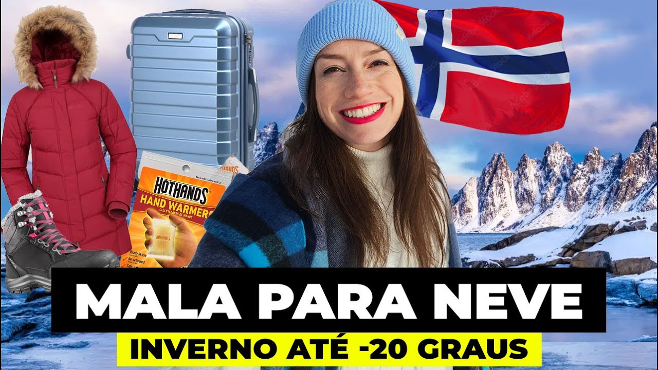 PASSO A PASSO MALA DE MÃO 10 KG PARA VIAGEM COM NEVE! O que levar para o inverno!