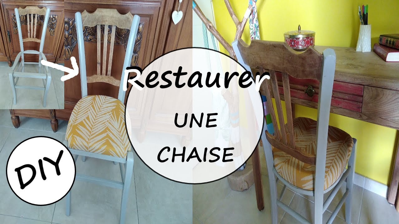 Comment rénover une chaise/fabriquer une assise de chaise