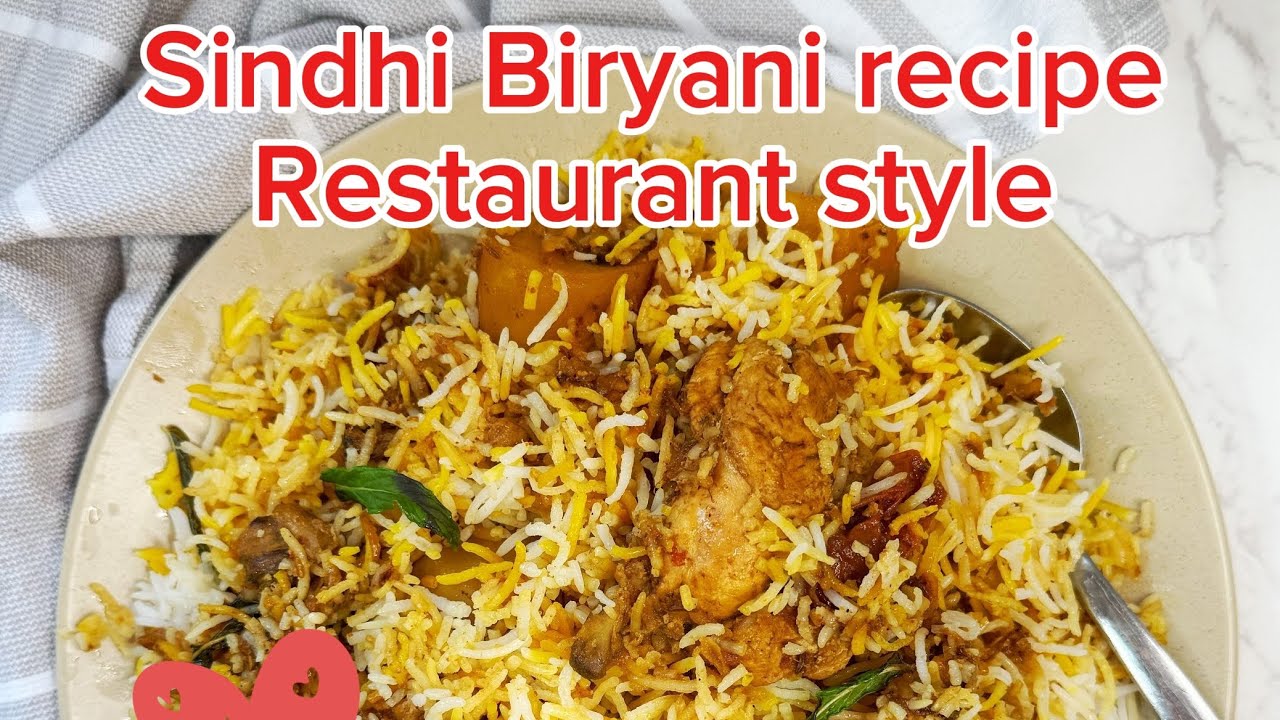 Sindhi Biryani recipe Pak Hind original Test Authentic Recipe Restaurant style 