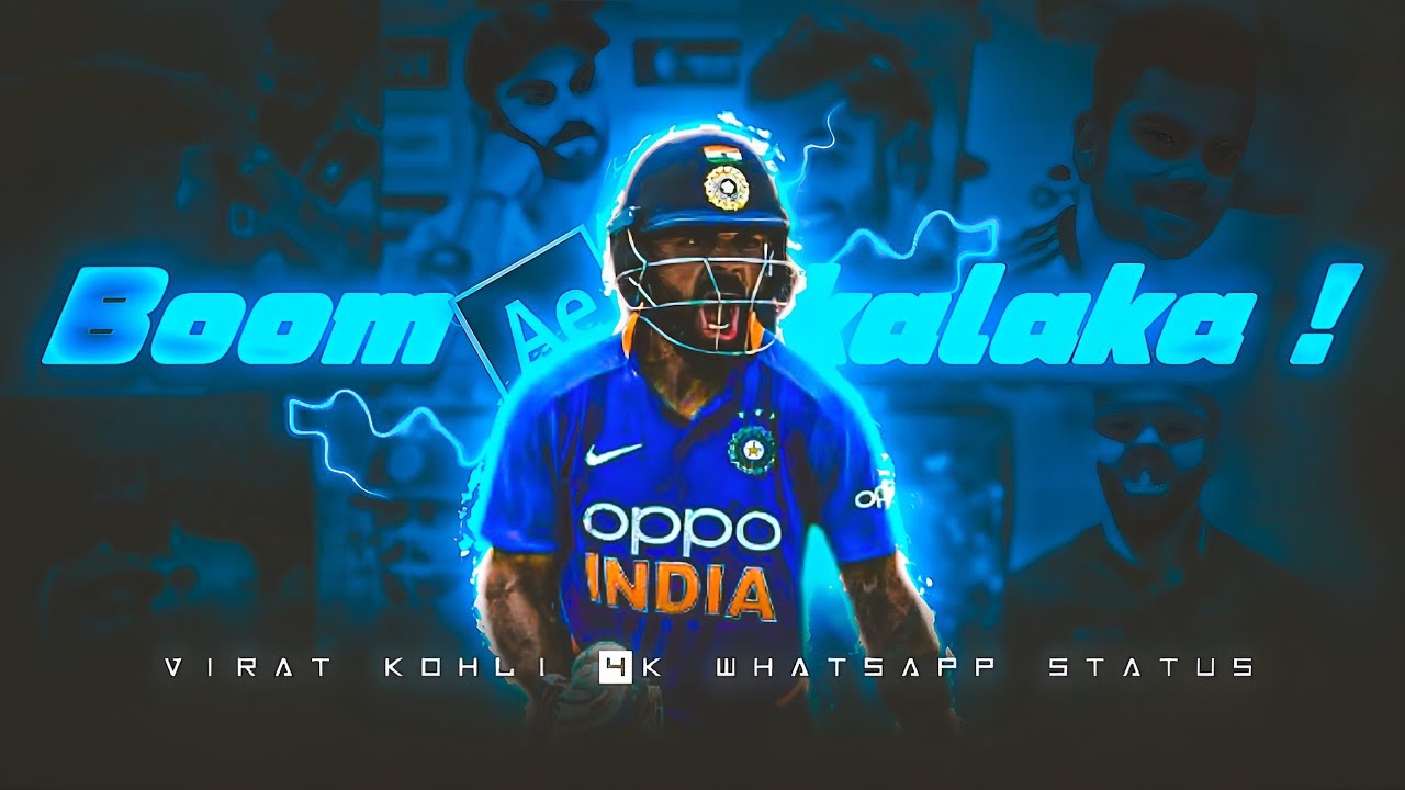 Boom Shaka X Virat Kohli ✨ &bull; Beat Sync &bull; Virat Whatsapp Status 💥 &bull; Cric 2.0 &bull;