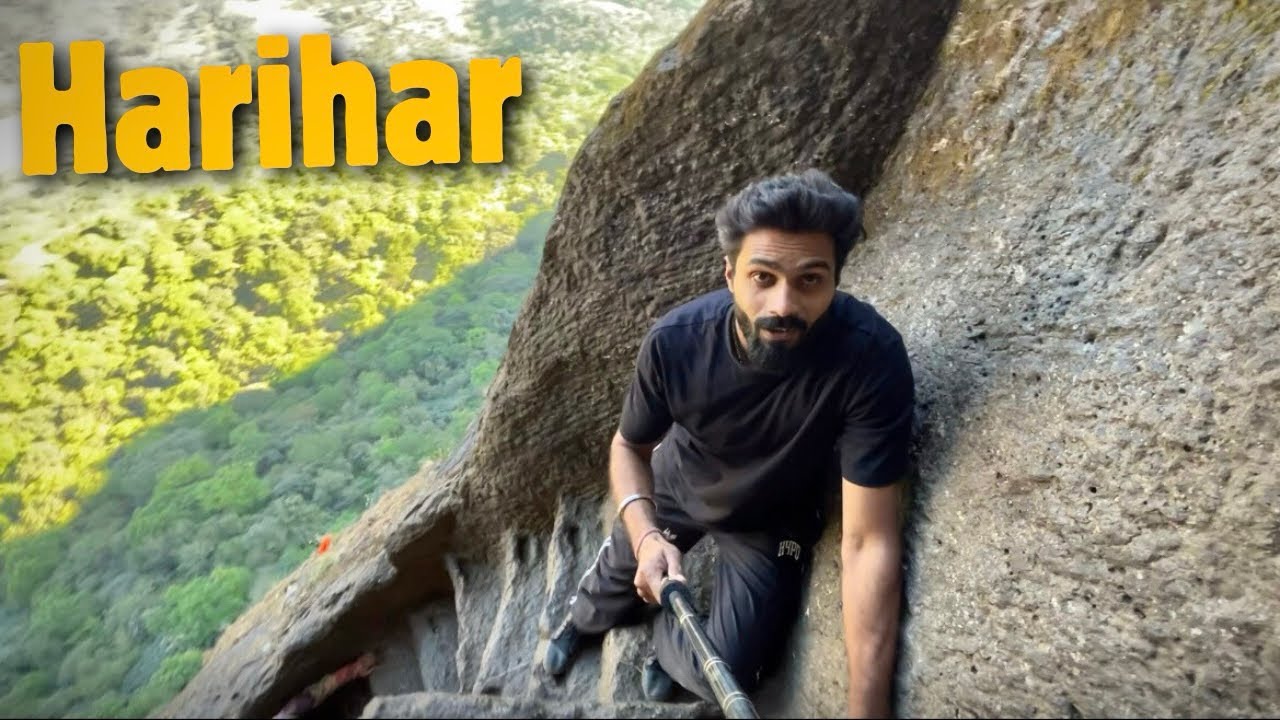 Harihar Fort The Most Vertical Trek in Maharashtra 🥵