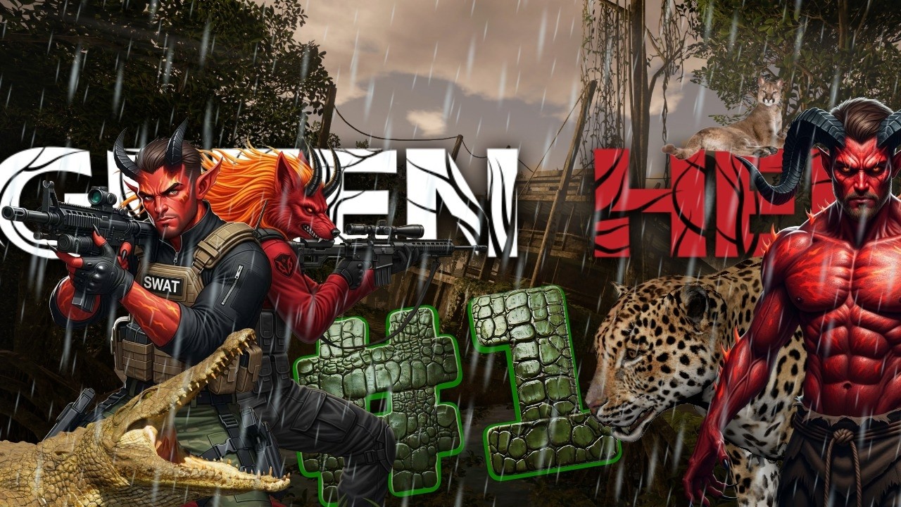 Welcome to the jungle 😈| Cain Slayer & @DBW4798| Green Hell PART 1