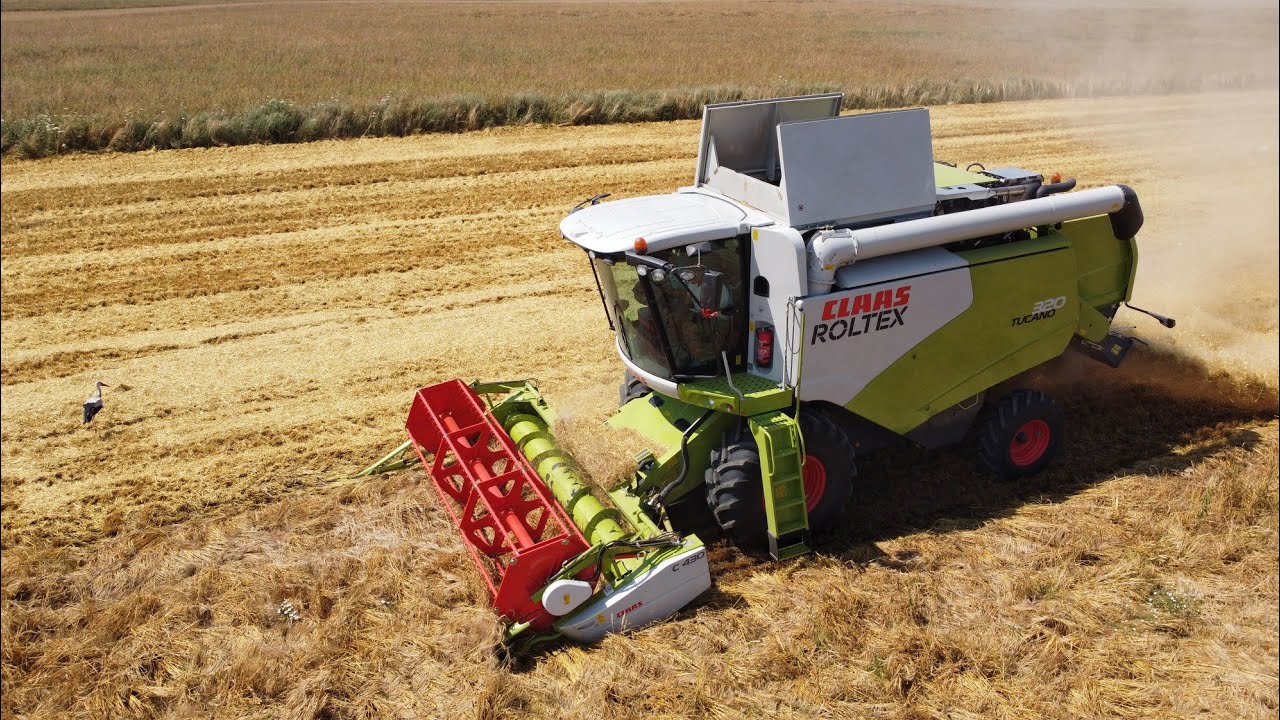 ☆ Jęczmienne Żniwa 2021|| Usługi rolnicze Gr. Myszka || Claas Tucano 320 & John Deere 6430 ☆