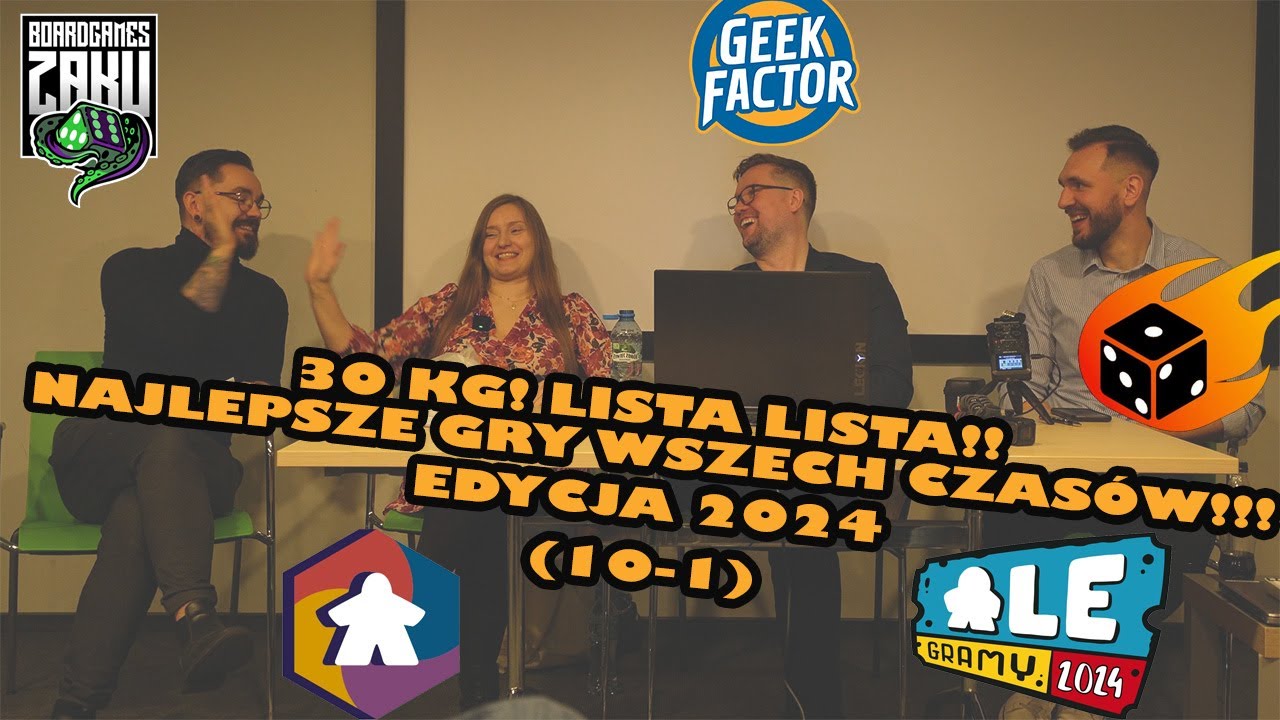 30 KG! LISTA LISTA!! NAJLEPSZE GRY WSZECH CZASÓW!!! | EDYCJA 2024 | MIEJSCA 10-1