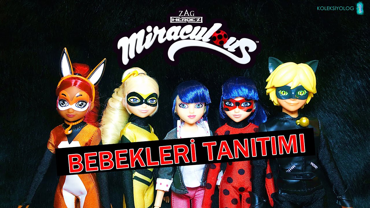 Mucize Uğur Böceği ile Kara Kedi Bebekleri Kutu Açılımı Miraculous Ladybug & Cat Noir Oyuncak Bebek