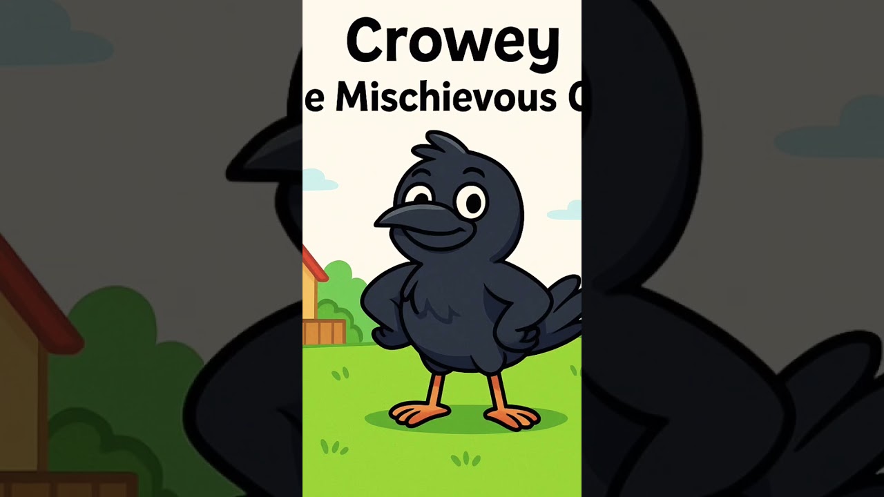 Crowey The Mischievous Crow - Written by AJ Nuzzo