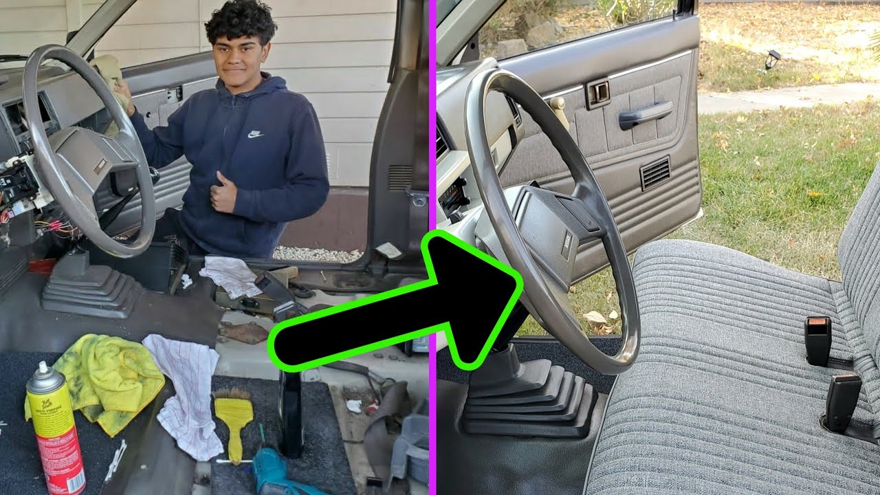 Limpieza completa al interior!! Fuimos por el asiento de la Dura!💺👌